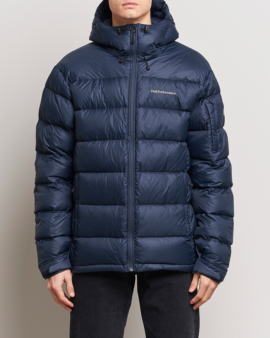 Herren | Jacken | Peak Performance | Frost Down Hooded Jacket Blue Shadow