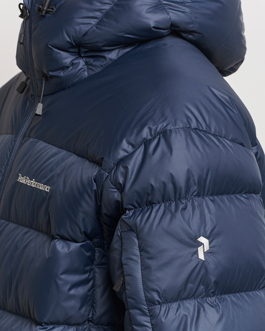 Herren | Jacken | Peak Performance | Frost Down Hooded Jacket Blue Shadow