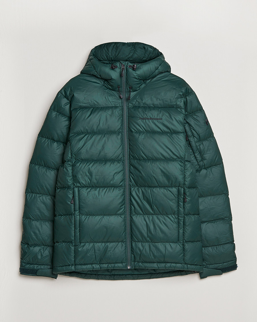 Herren | Jacken | Peak Performance | Frost Down Hooded Jacket Scarab Green