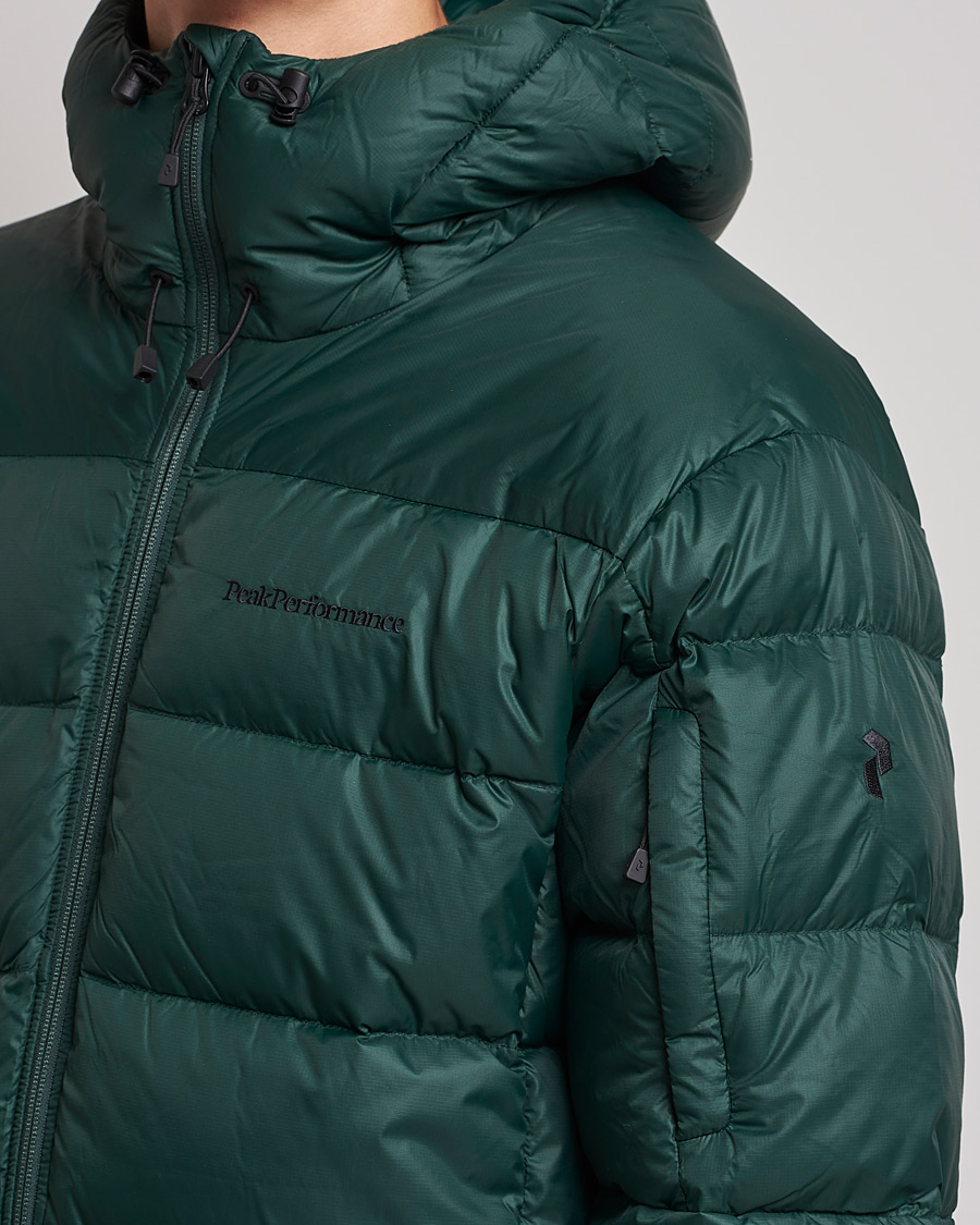 Herren | Jacken | Peak Performance | Frost Down Hooded Jacket Scarab Green