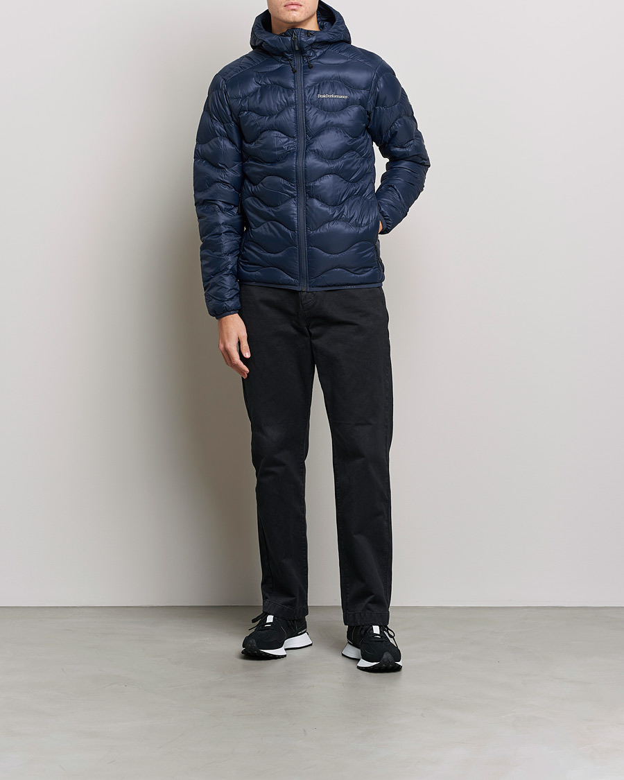 Herren | Jacken | Peak Performance | Helium Down Hooded Jacket Blue Shadow
