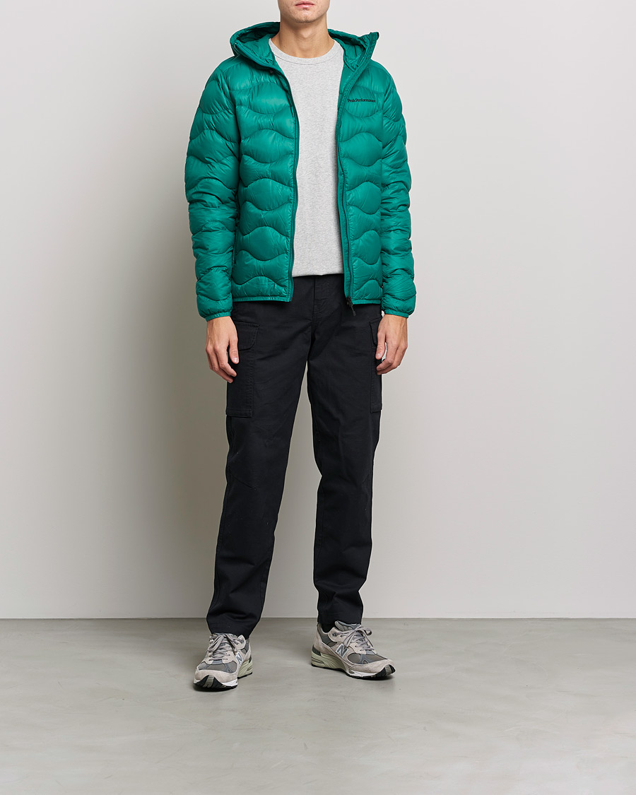 Herren | Jacken | Peak Performance | Helium Down Hood Green Ivy