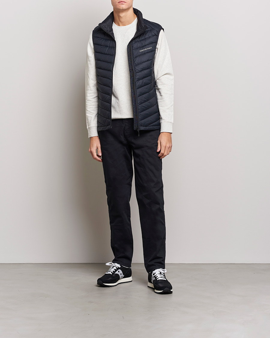 Herren | Peak Performance Frost Down Vest Black | Peak Performance | Frost Down Vest Black