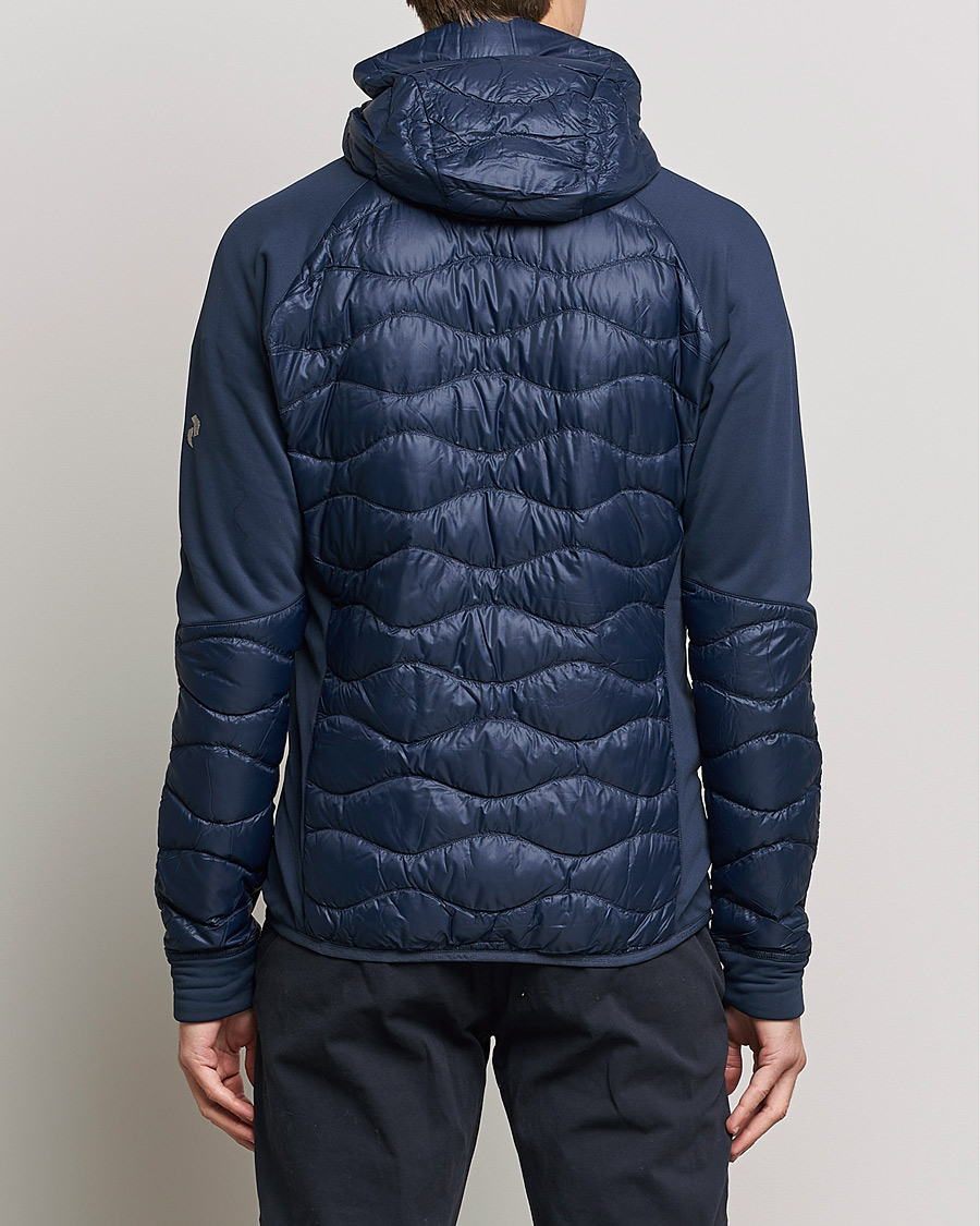 Herren | Jacken | Peak Performance | Helium Down Hybrid Hood Jacket Blue Shadow