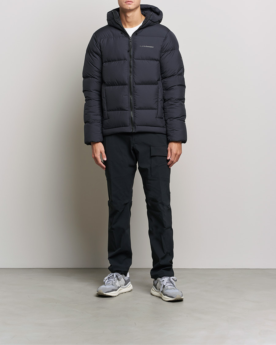 Herren | Jacken | Peak Performance | Rivel Down Hooded Jacket Black