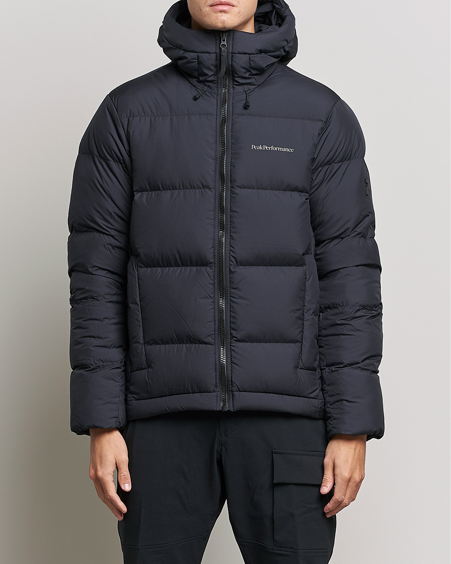 Herren | Jacken | Peak Performance | Rivel Down Hooded Jacket Black
