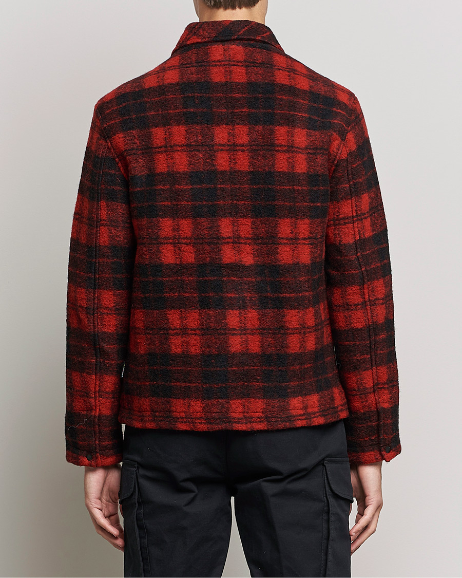Herren | Hemden | Peak Performance | Wool Overshirt Checked Red
