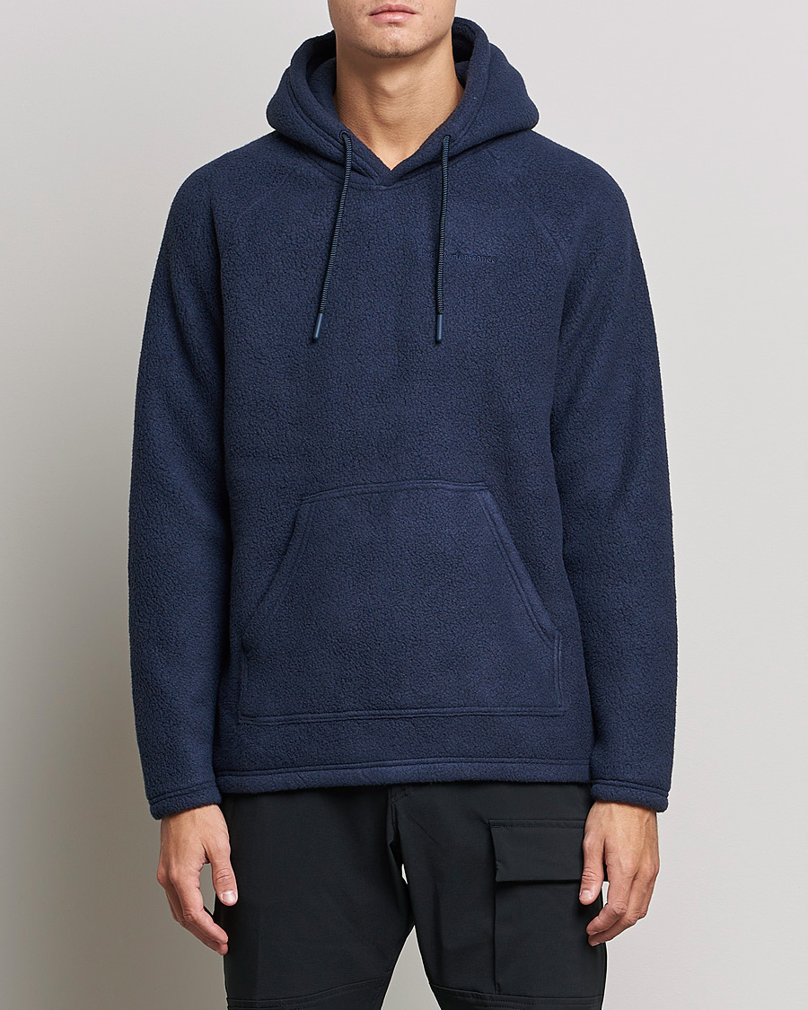 Herren | Pullover | Peak Performance | Fleece Hood Blue Shadow