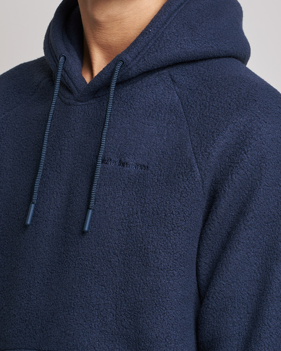 Herren | Pullover | Peak Performance | Fleece Hood Blue Shadow