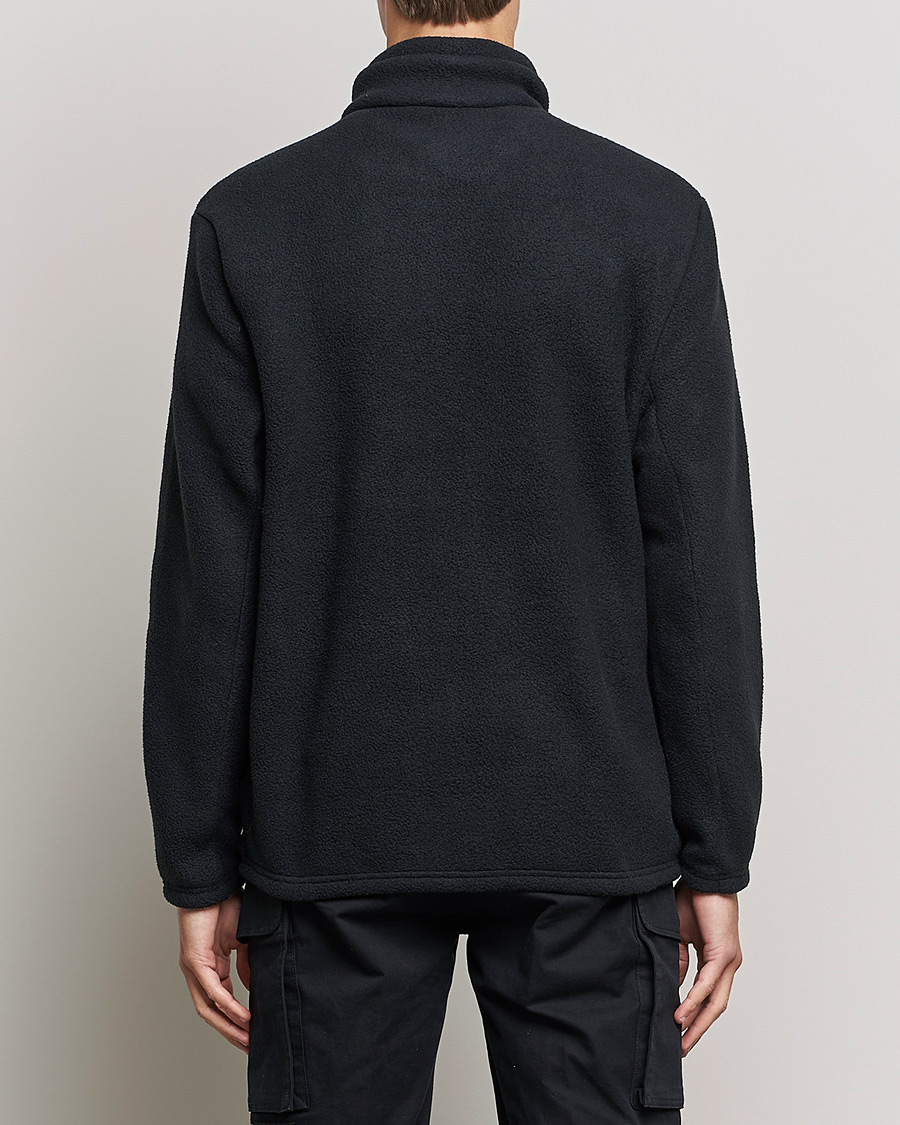 Herren | Pullover | Peak Performance | Fleece Snap T-Neck Black