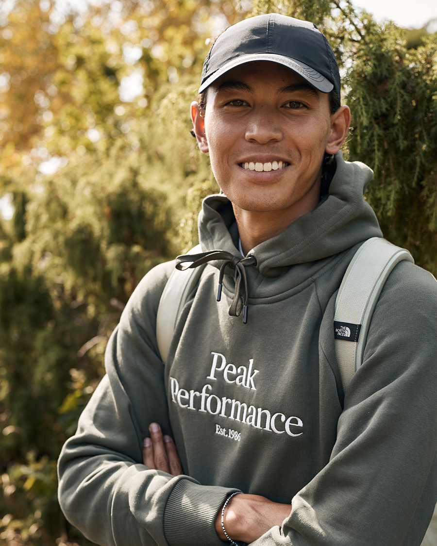 Herren | Pullover | Peak Performance | Original Logo Hoodie Forest Night