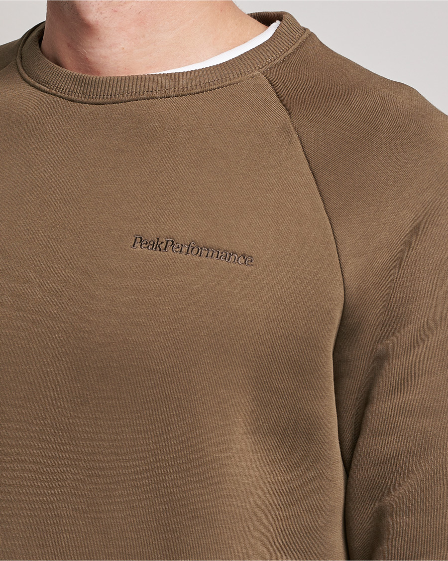 Herren | Pullover | Peak Performance | Original Logo Crew Neck Woody