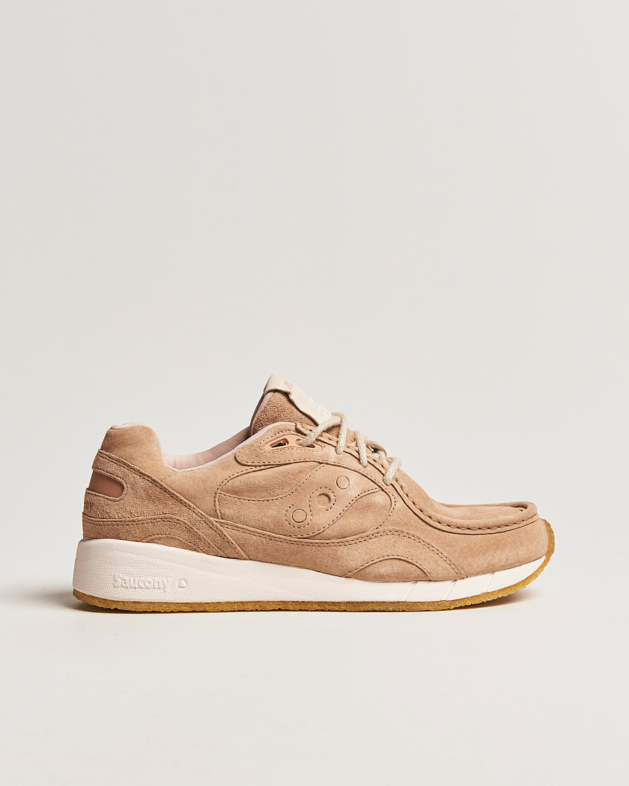 Herren | Saucony Shadow 6000 Moc Suede Sneaker Sand | Saucony | Shadow 6000 Moc Suede Sneaker Sand