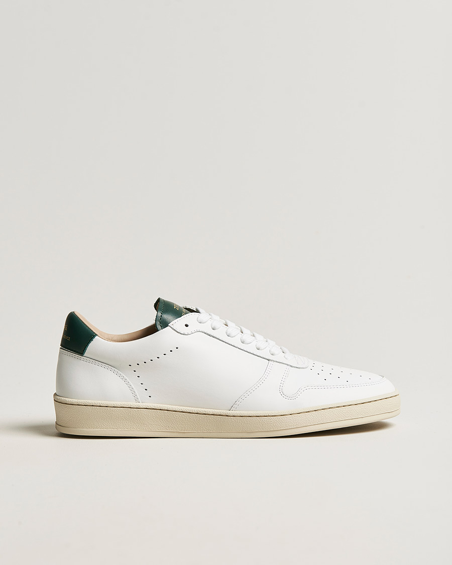 Herren | Zespà ZSP23 APLA Leather Sneakers Vert Sombre | Zespà | ZSP23 APLA Leather Sneakers Vert Sombre