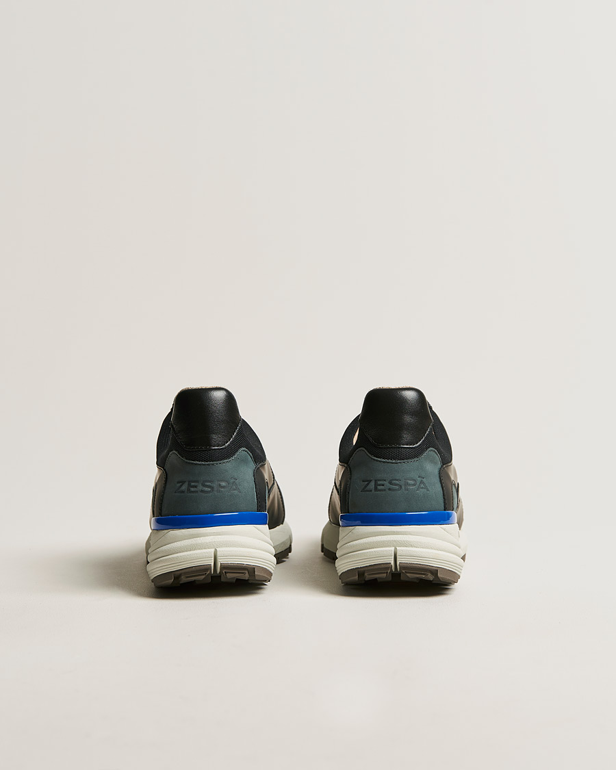 Herren | Zespà ZSP Trail Outdoor Textile Sneakers Black/Anthracite | Zespà | ZSP Trail Outdoor Textile Sneakers Black/Anthracite