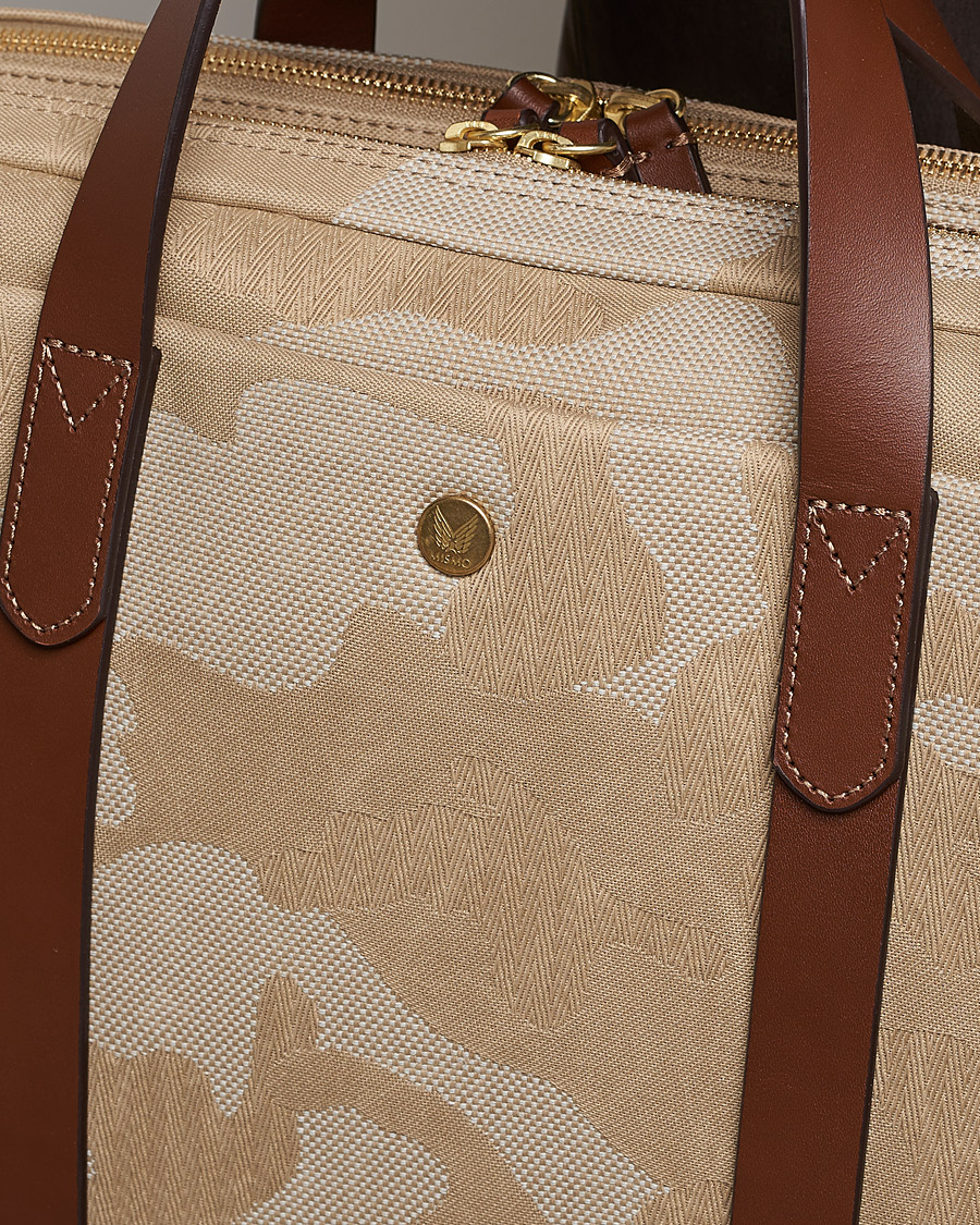 Herren | Mismo M/S Endeavour Briefcase Shades off Dune/Cuoio | Mismo | M/S Endeavour Briefcase Shades off Dune/Cuoio