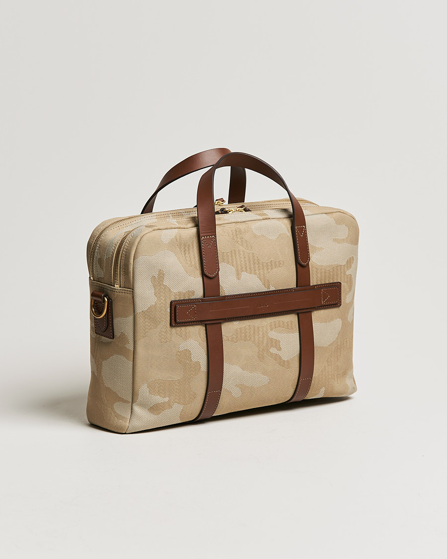 Herren | Mismo M/S Endeavour Briefcase Shades off Dune/Cuoio | Mismo | M/S Endeavour Briefcase Shades off Dune/Cuoio