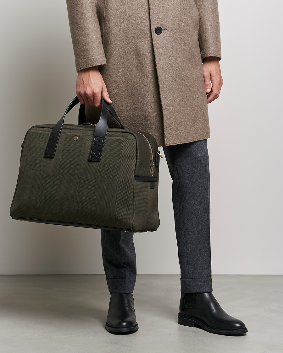 Herren | Mismo M/S Aviator Bag Kings´s Green/Black | Mismo | M/S Aviator Bag Kings´s Green/Black