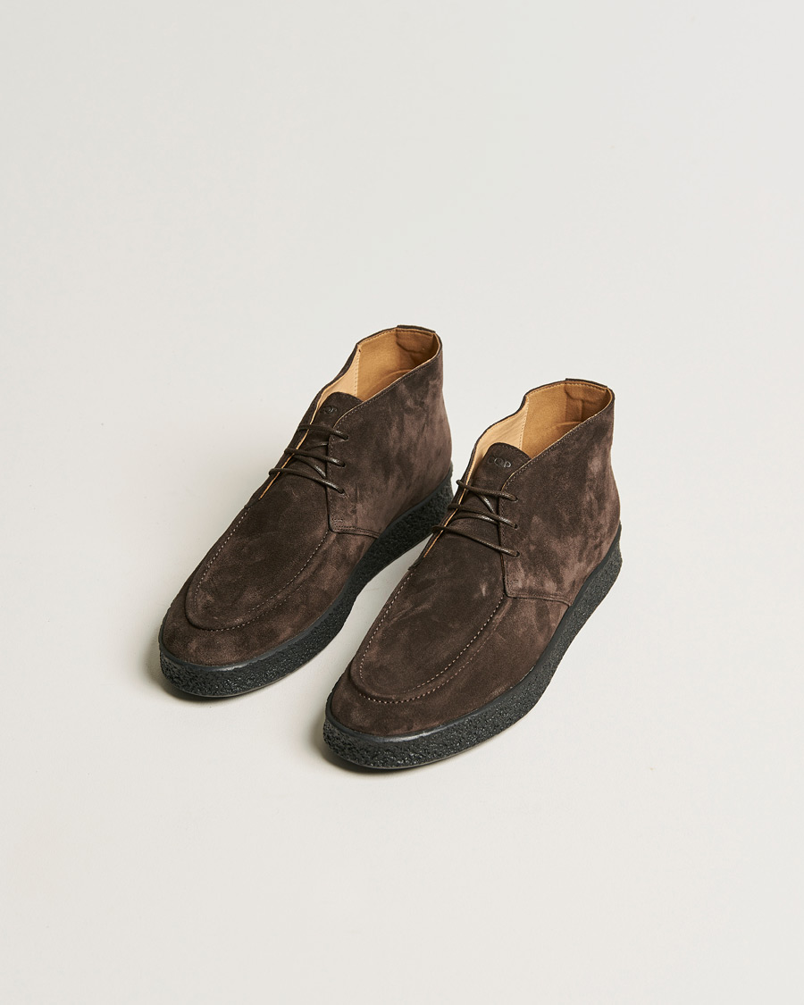 Herren | C.QP Plana Suede Chukka Boot Chocolate Brown | CQP | C.QP Plana Suede Chukka Boot Chocolate Brown