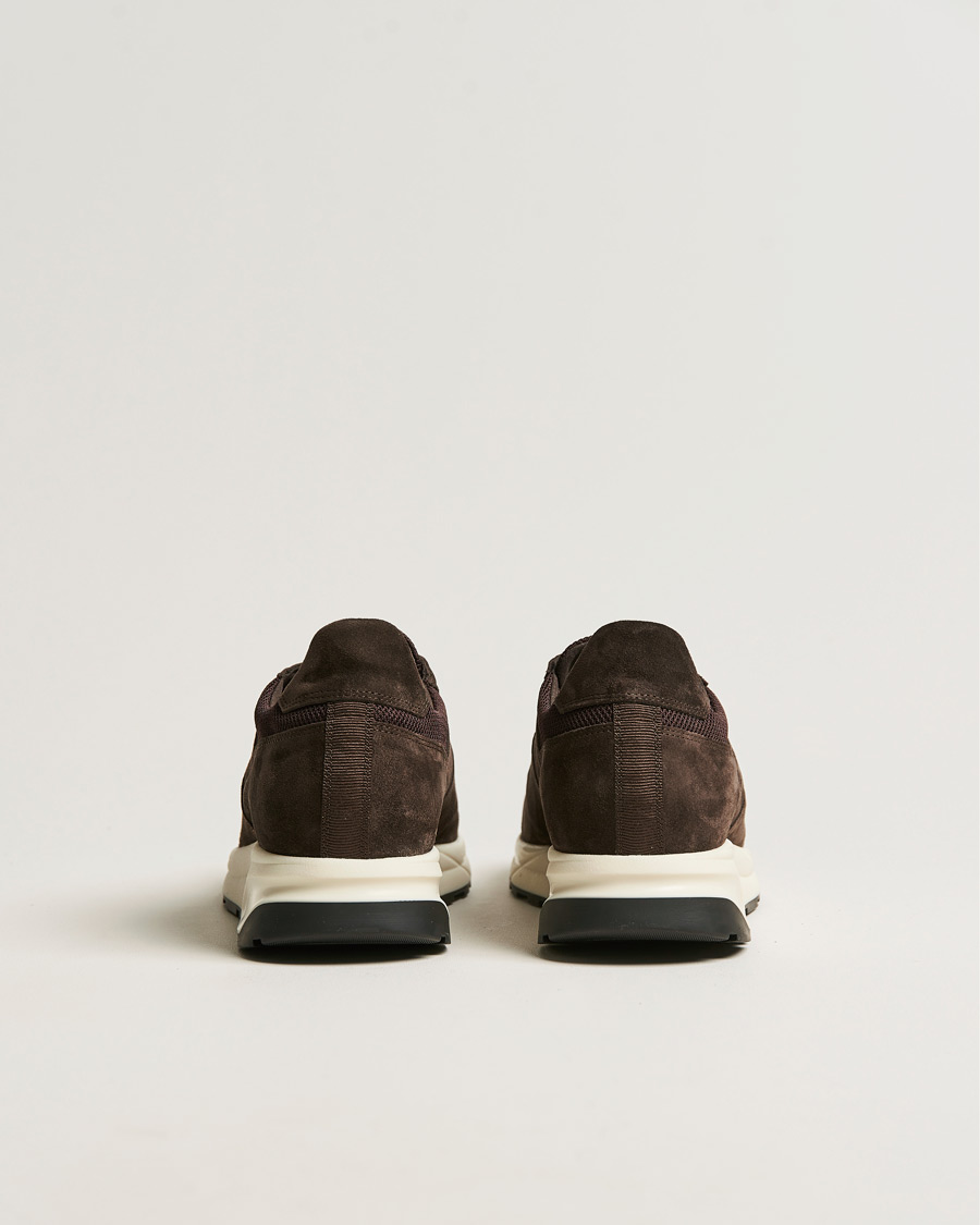 Herren | C.QP Stride Suede/Nylon Runner Dark Brown | CQP | C.QP Stride Suede/Nylon Runner Dark Brown