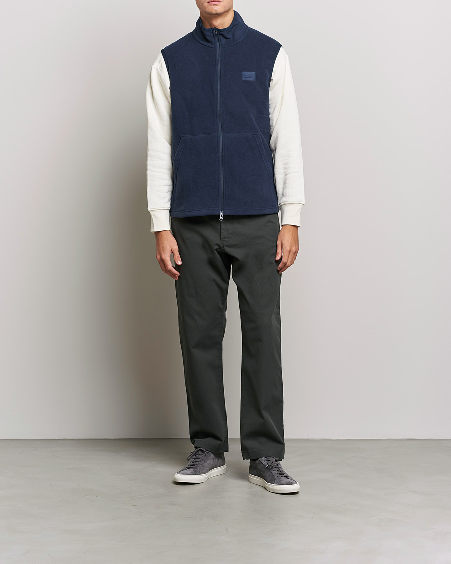 Herren | Pullover | NN07 | Vinny Micro Fleece Vest Navy