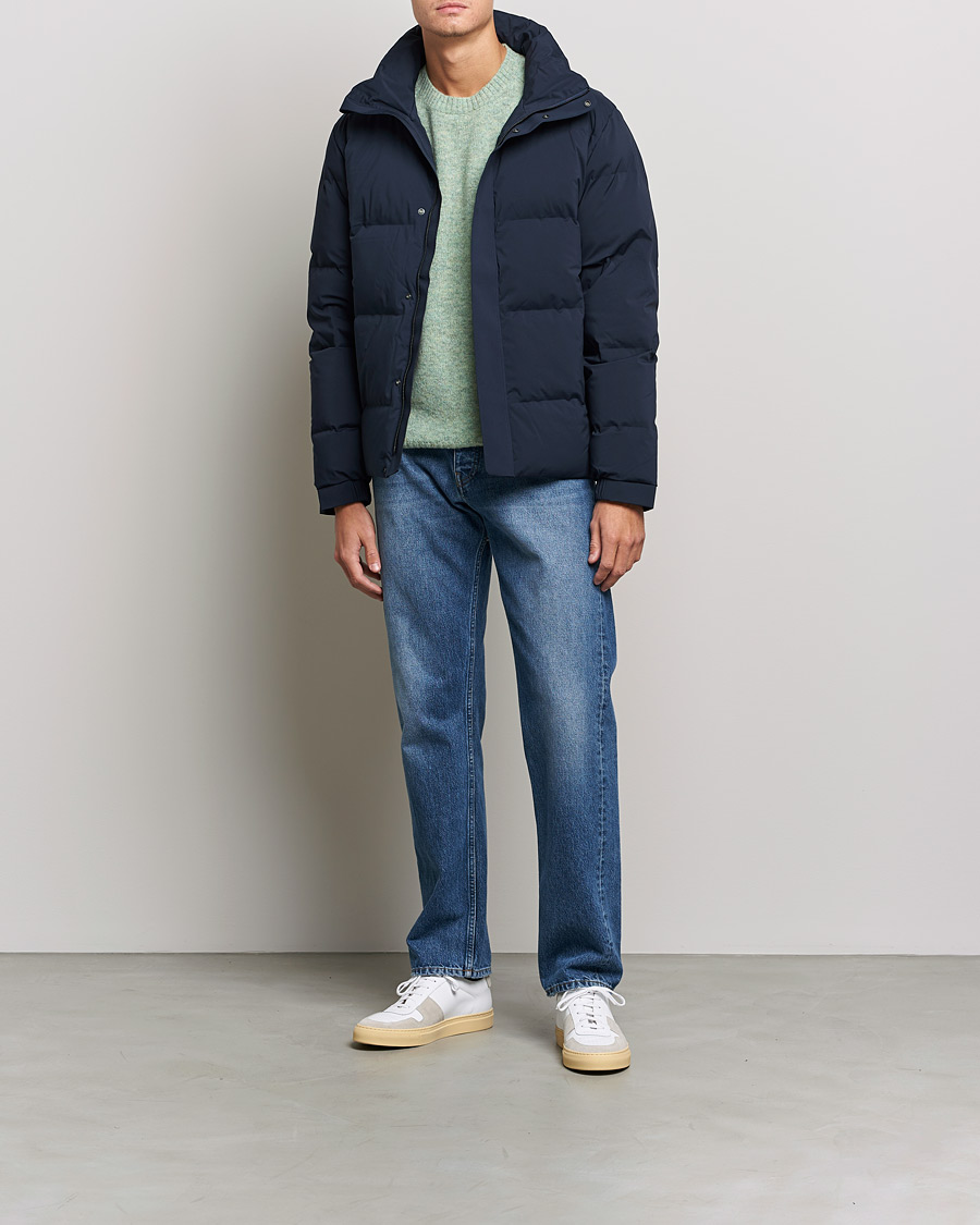 Herren | Jacken | NN07 | Golfie Padded Down Jacket Navy