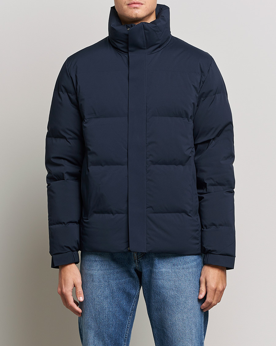 Herren | Jacken | NN07 | Golfie Padded Down Jacket Navy