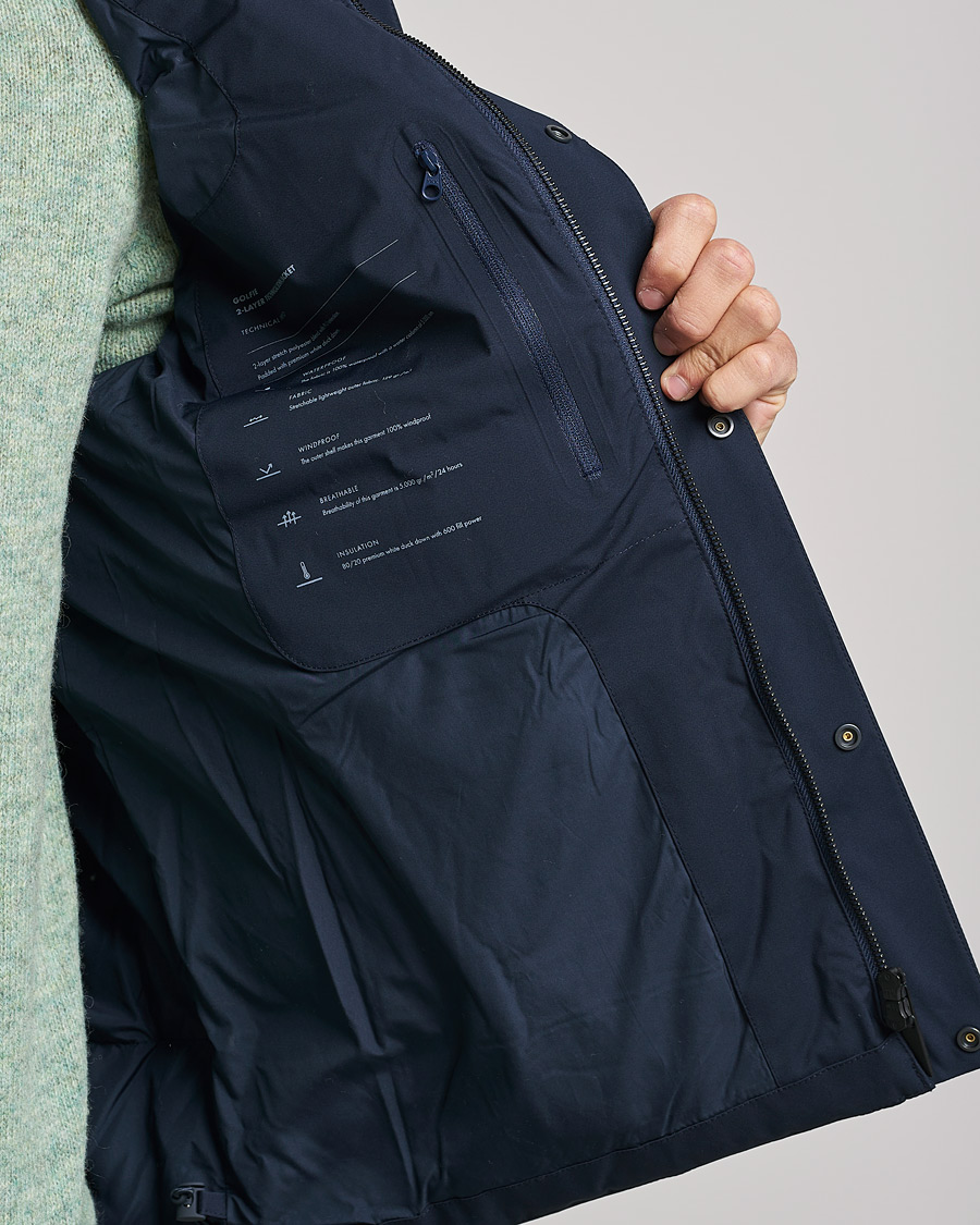 Herren | Jacken | NN07 | Golfie Padded Down Jacket Navy