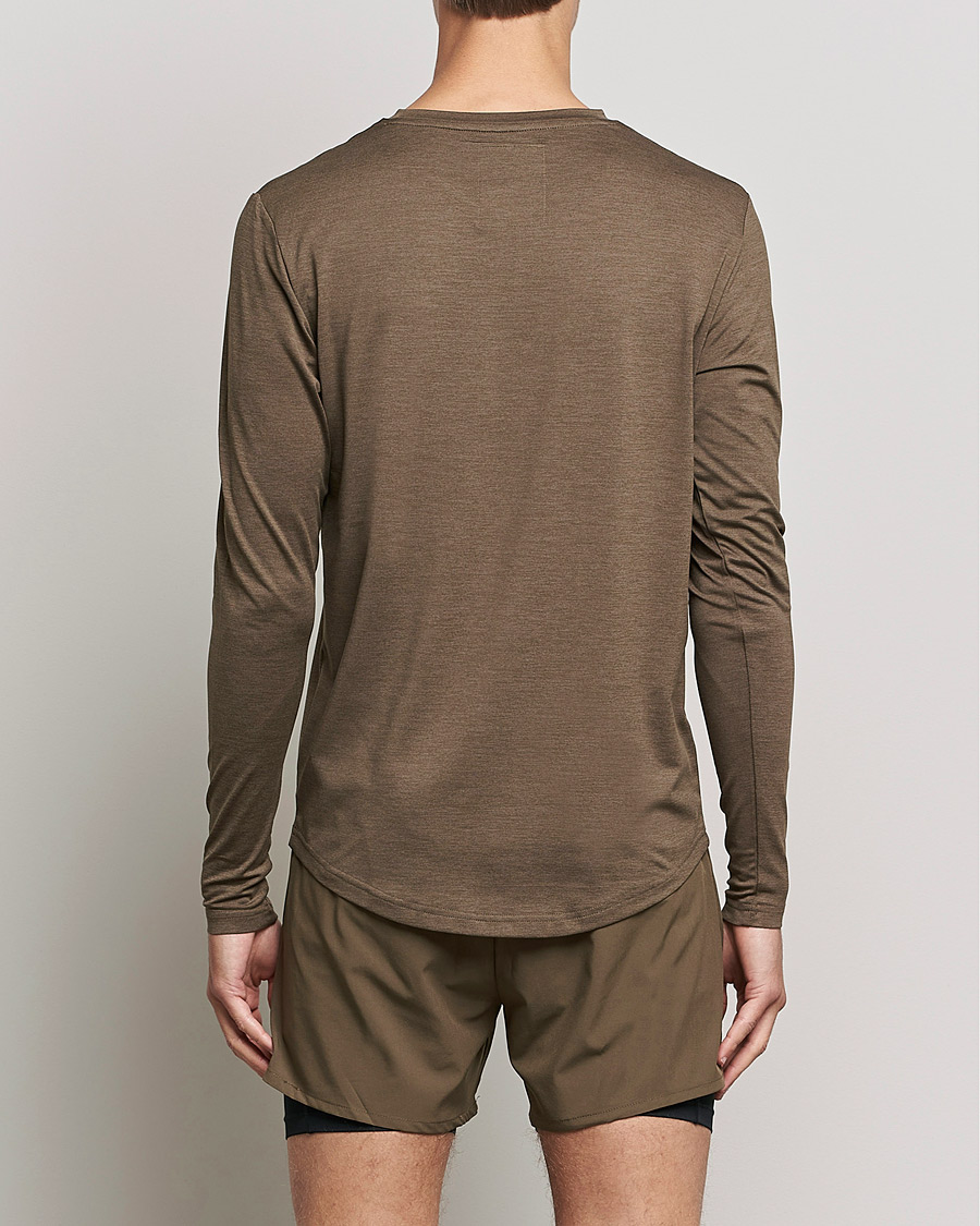 Herren | T-Shirts | NN07 | Pace Long Sleeve T-Shirt Clay