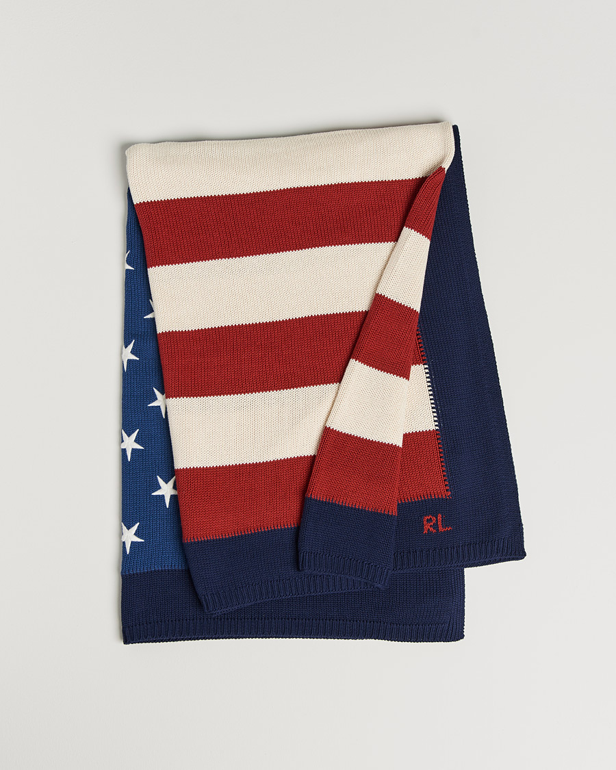 Herren | Textilien | Ralph Lauren Home | RL Flag 54x72 Cotton Throw Navy