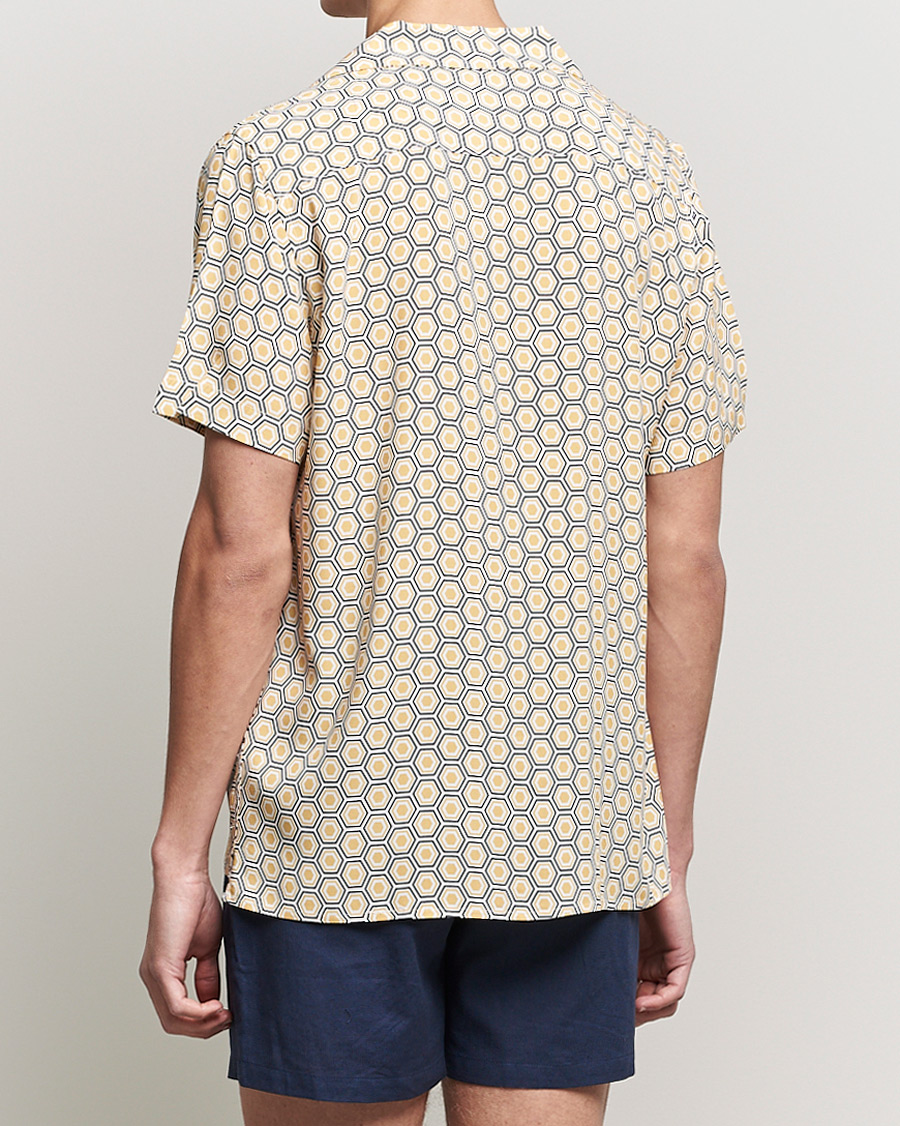 Herren | Hemden | OAS | Viscose Resort Short Sleeve Shirt Geometric