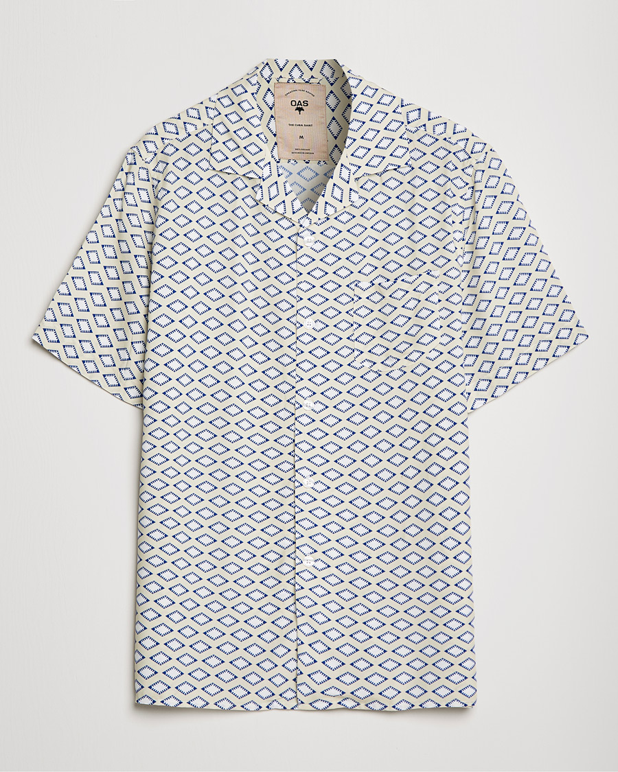Herren | Hemden | OAS | Viscose Resort Short Sleeve Shirt La Place