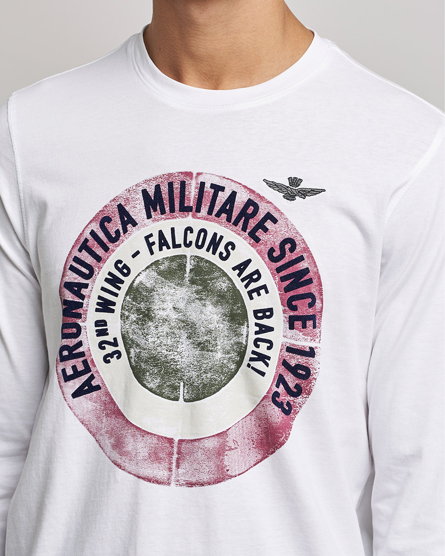 Herren | T-Shirts | Aeronautica Militare | Long Sleeve Tee Off White