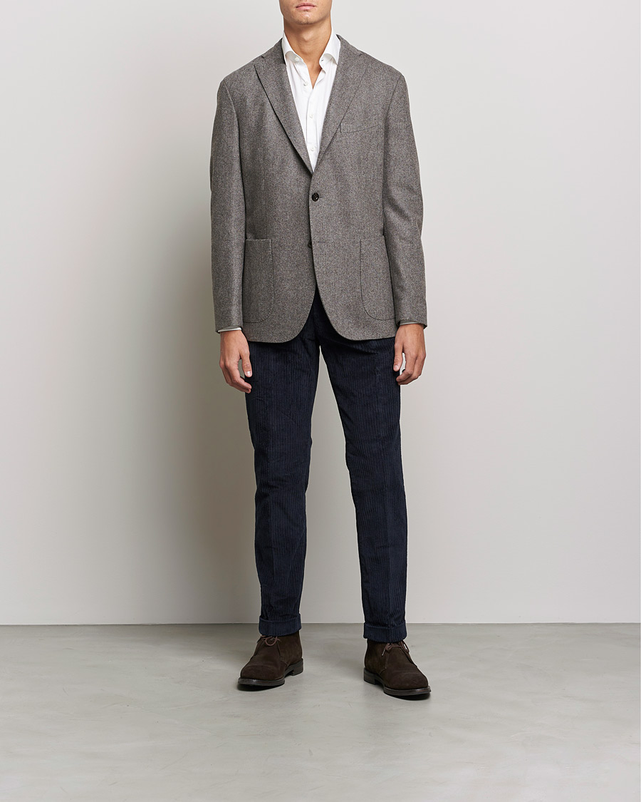 Herren | Hosen | Incotex | Regular Fit Heavy Cord Slacks Navy