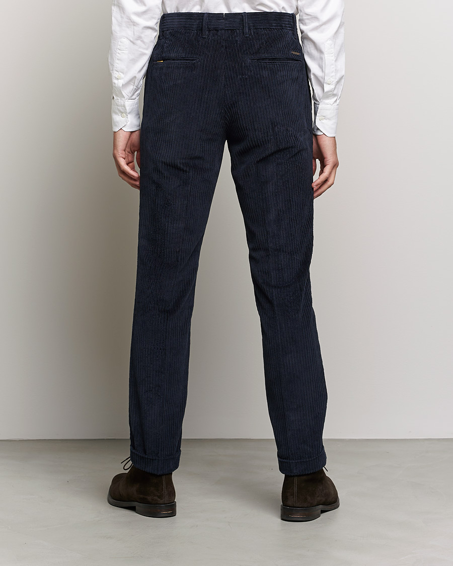 Herren | Hosen | Incotex | Regular Fit Heavy Cord Slacks Navy