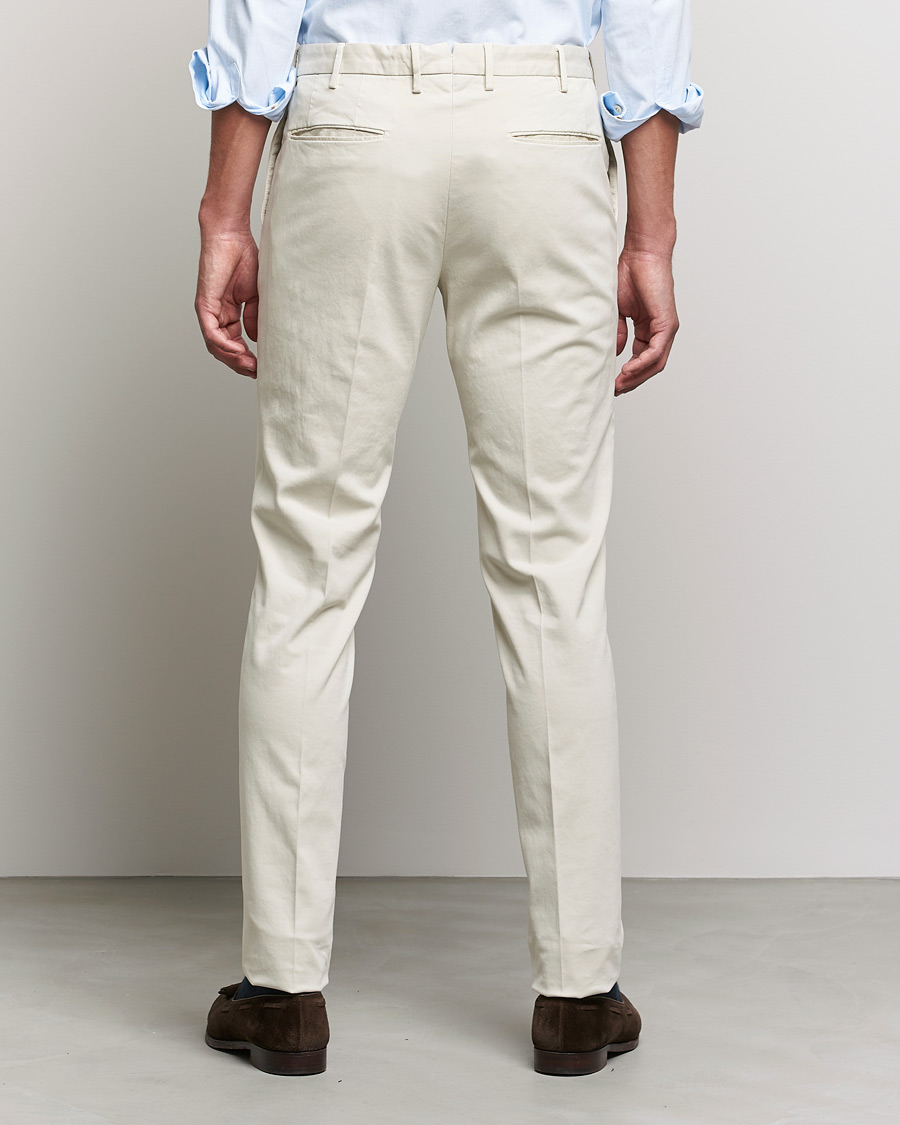 Herren | Hosen | Incotex | Slim Fit Cotton Stretch Chinos Light Beige
