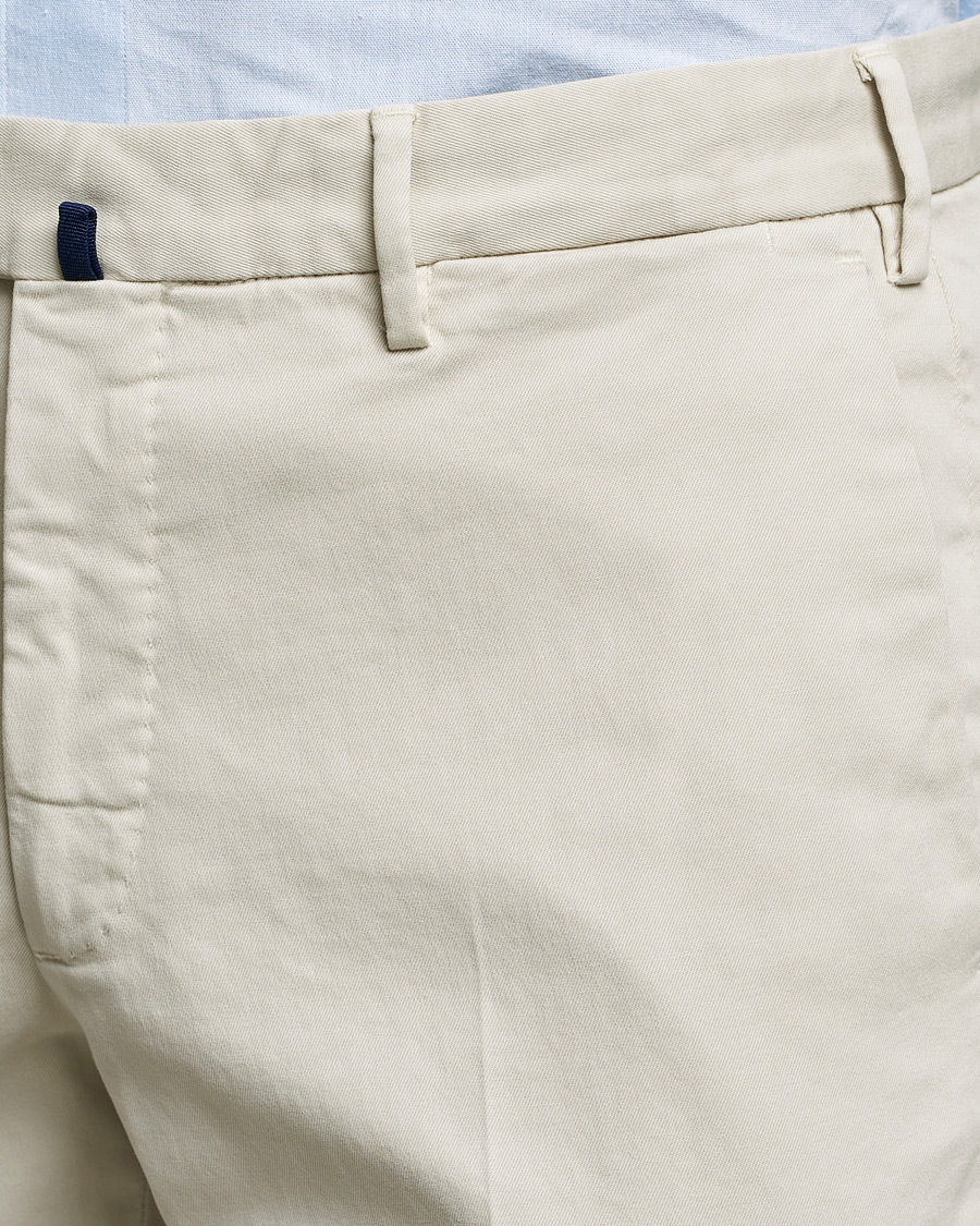 Herren | Hosen | Incotex | Slim Fit Cotton Stretch Chinos Light Beige