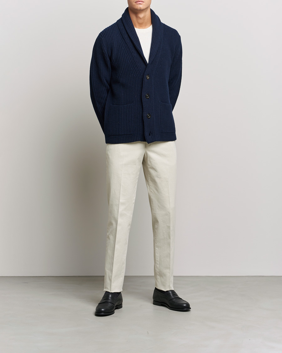 Herren | Hosen | Incotex | Regular Fit Cotton Stretch Chinos Light Beige