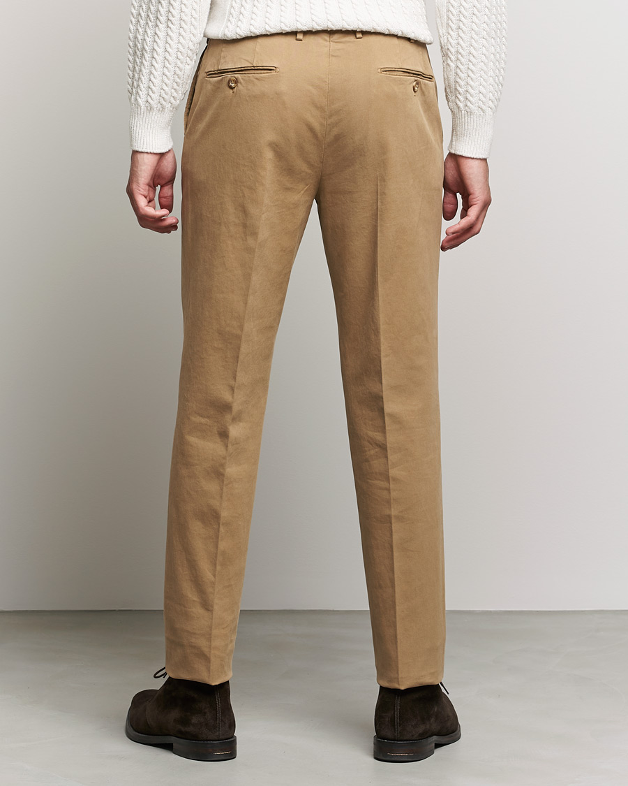 Herren | Hosen | Incotex | Regular Fit Cotton Stretch Chinos Beige