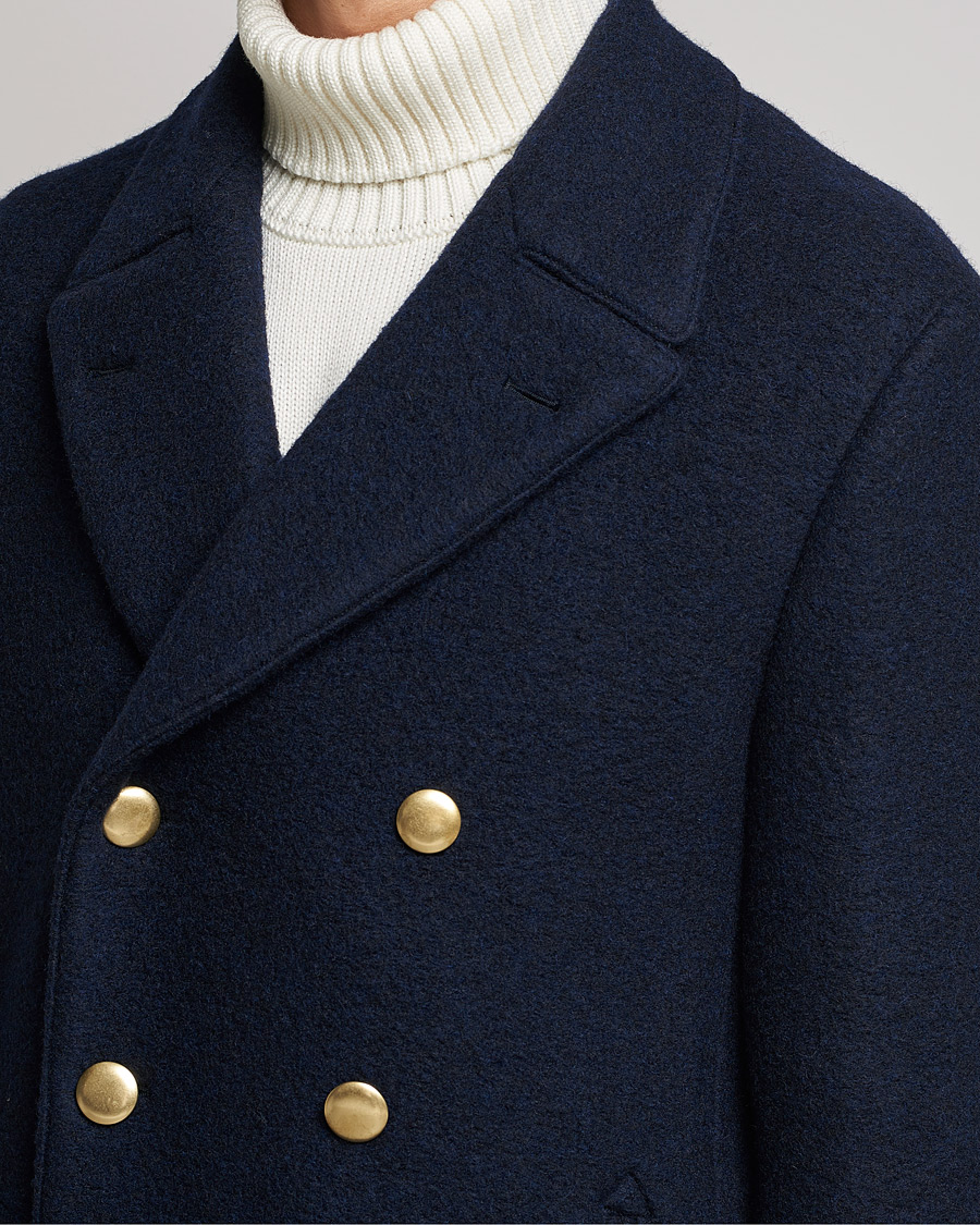 Herren | Jacken | Slowear | Wool Peacoat Navy