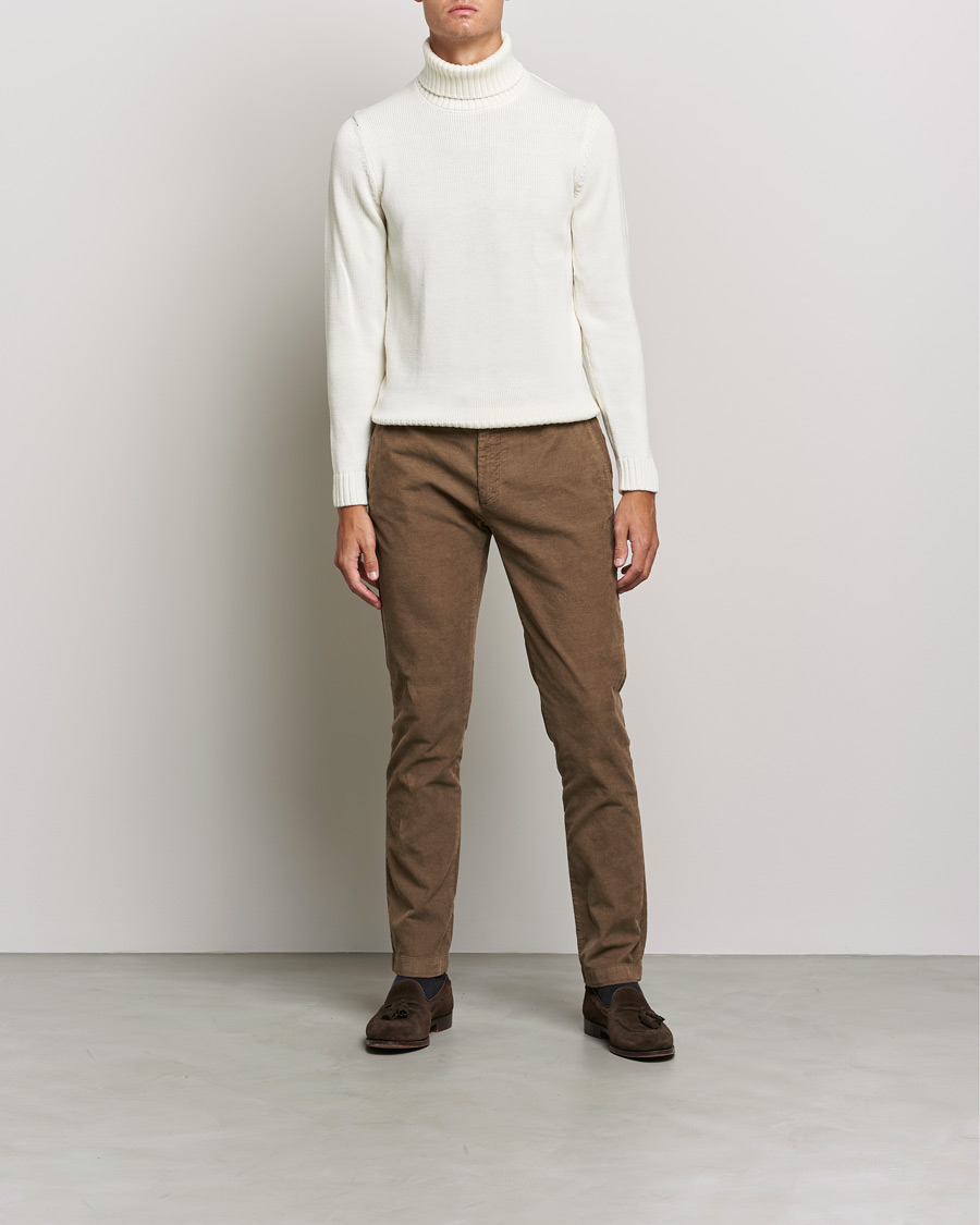 Herren | Pullover | Zanone | Virgin Merino Wool Rollneck Latte