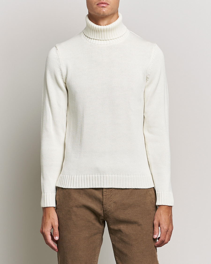 Herren | Pullover | Zanone | Virgin Merino Wool Rollneck Latte
