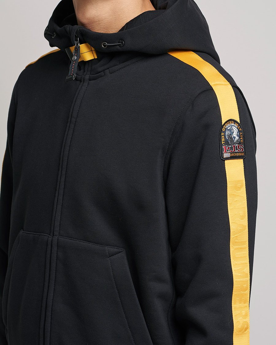 Herren | Pullover | Parajumpers | Aldrin Full-Zip Hoodie Black