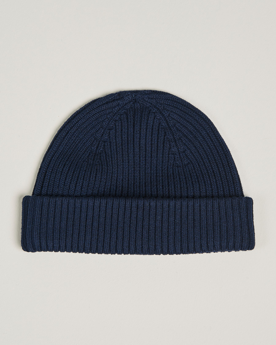 Herren | Parajumpers Ribbed Hat Navy | Parajumpers | Ribbed Hat Navy