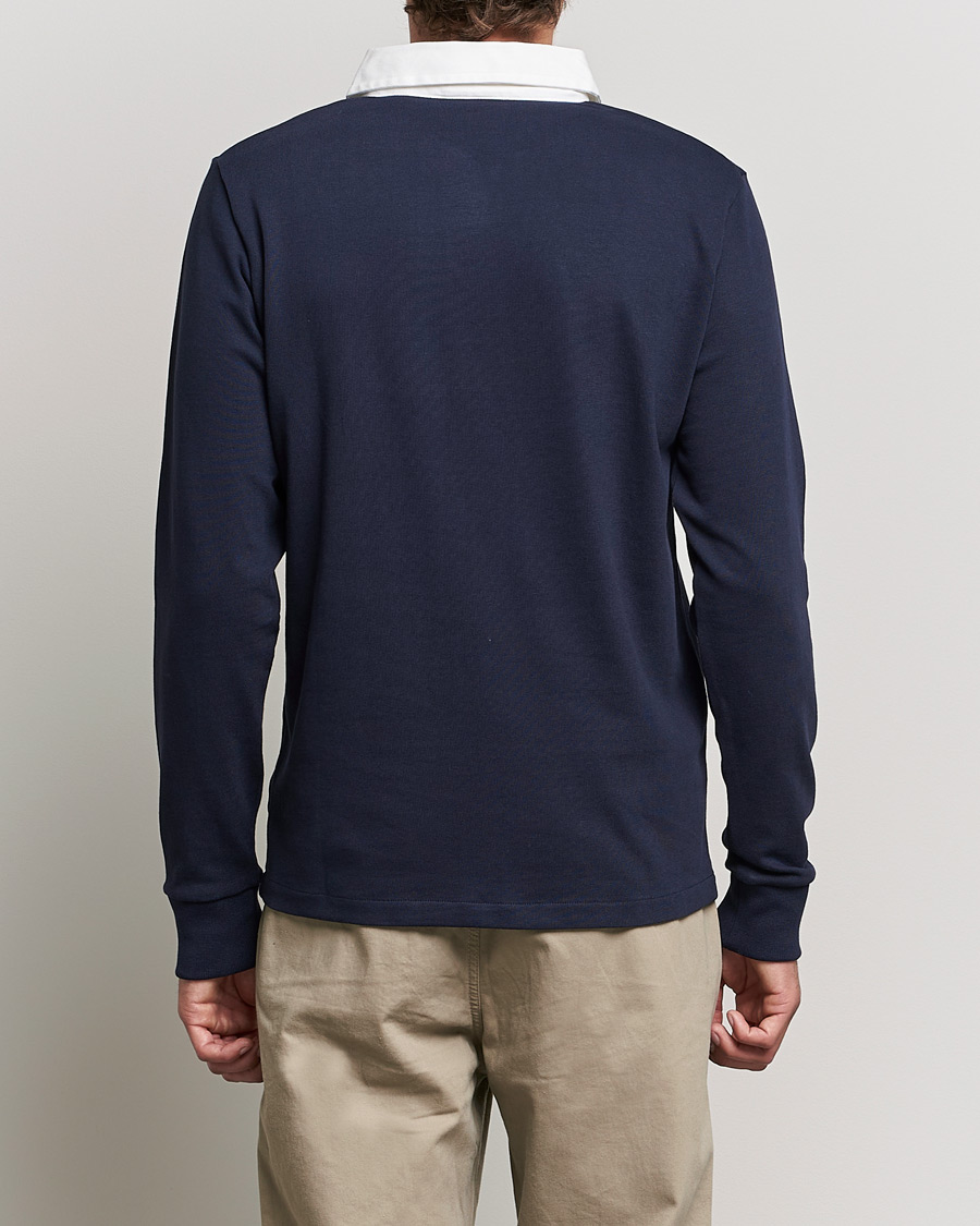Herren | Pullover | GANT | Original Solid Heavy Rugger Evening Blue