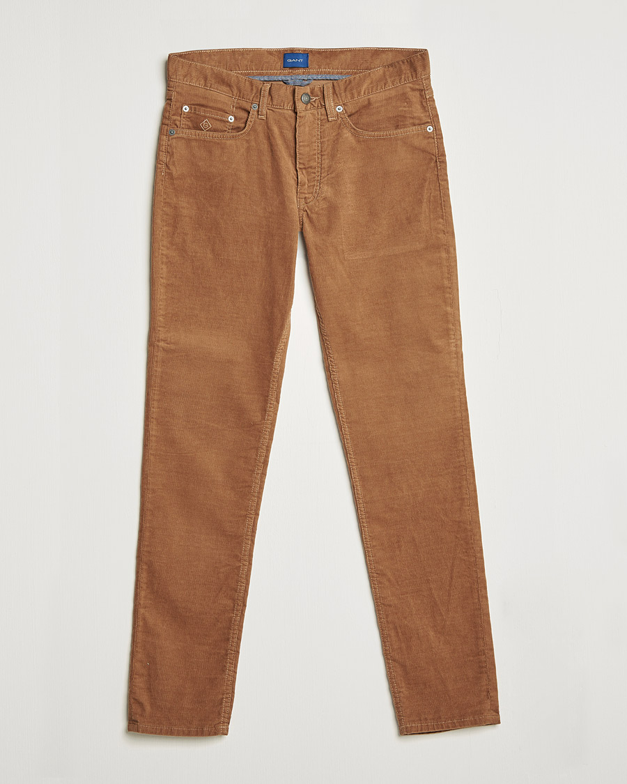 Herren | Hosen | GANT | Hayes Cord Jeans Roasted Walnut