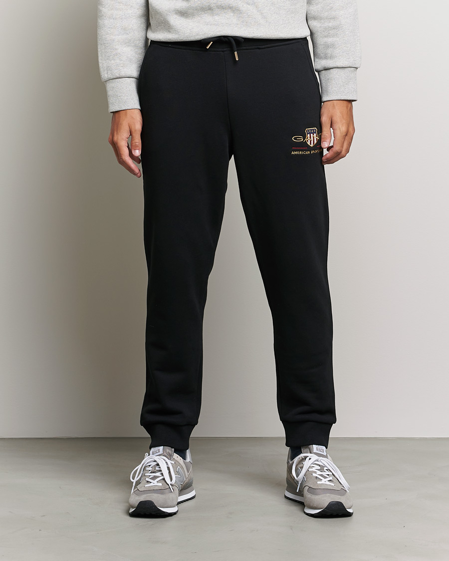 Herren | Hosen | GANT | Archive Shield Sweatpants Black