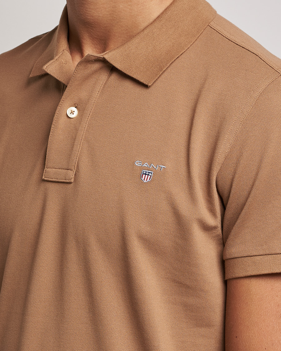 Herren | Poloshirts | GANT | The Original Polo Roasted Walnut