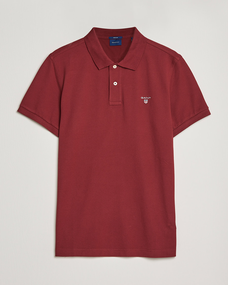 Herren | Poloshirts | GANT | The Original Polo Plumped Red
