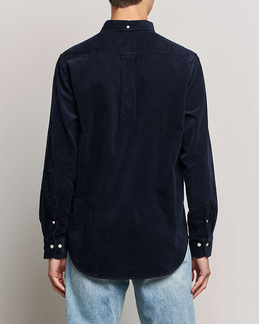 Herren | Hemden | GANT | Regular Fit Corduroy Shirt Evening Blue